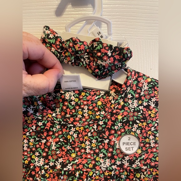 Laughing Llama 3 piece set 24 months top, pants, and headband NWT! New!! - Picture 8 of 9